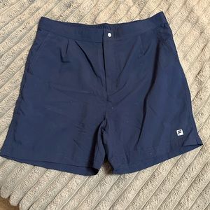 Navy Blue Fila Shorts L
